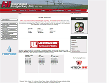 Tablet Screenshot of nebraskairrigation.com